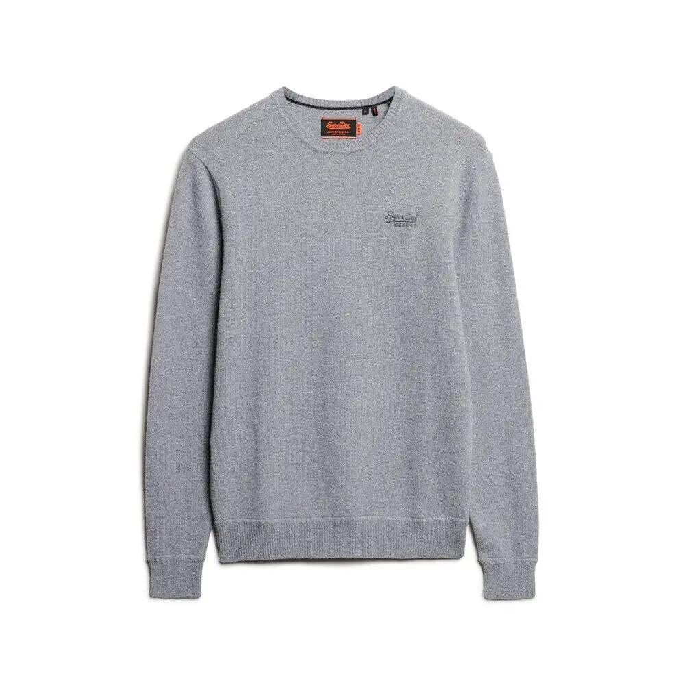 Sweter slim z okrągłym dekoltem Superdry Essential