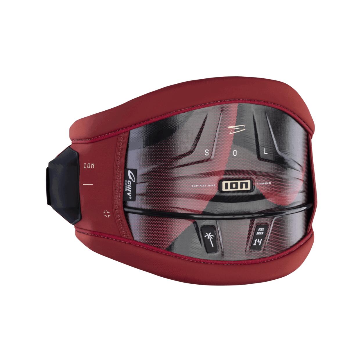 Trapez ION Sol Curv Kite Harness Woman Scarlet Red