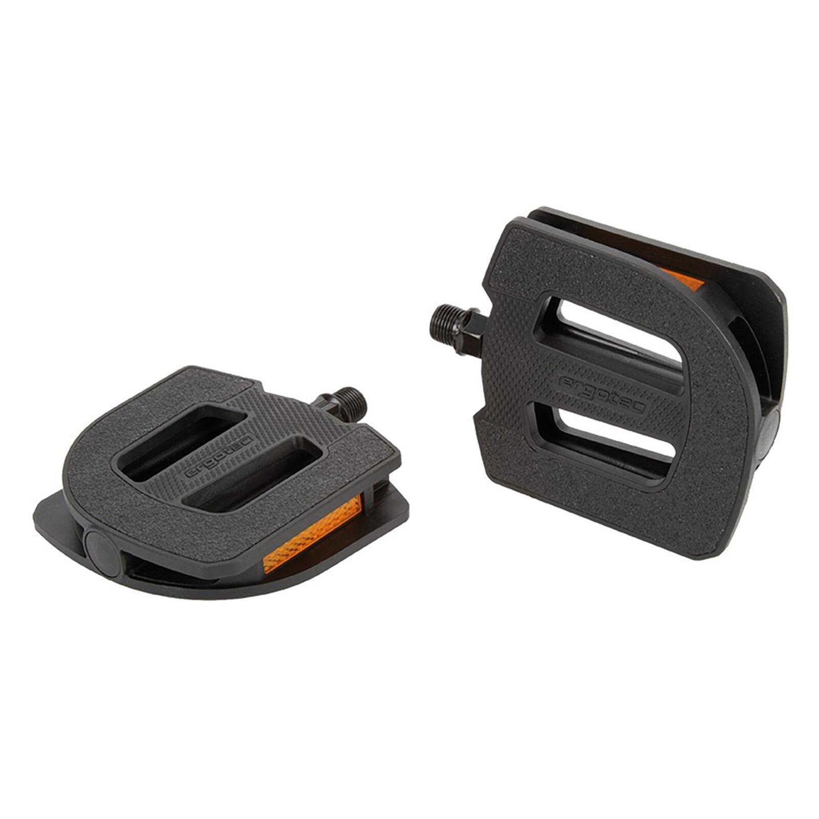 Pedał plastikowy EP-S  czarny  9/16”