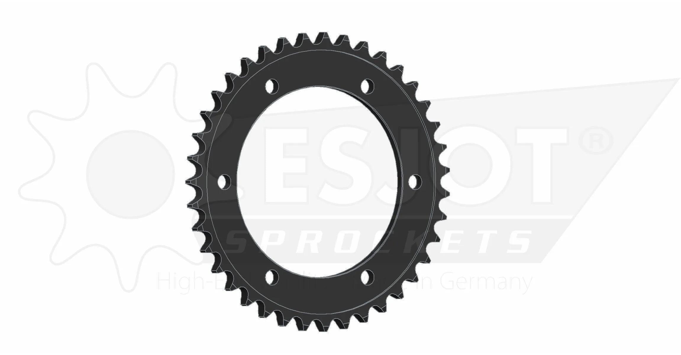Zębatka ESJOT 530 40 zębów stal czarna