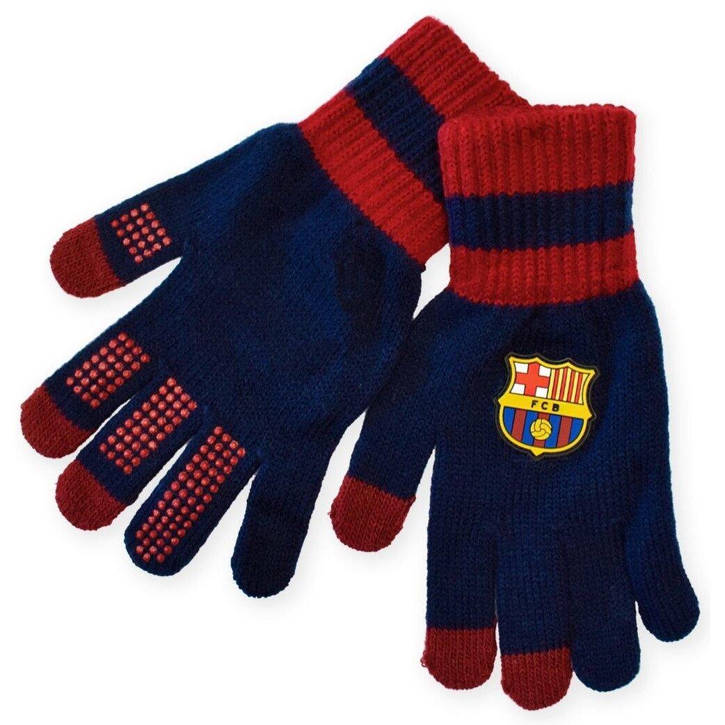 FC Barcelona rękawiczki zimowe L granatowy