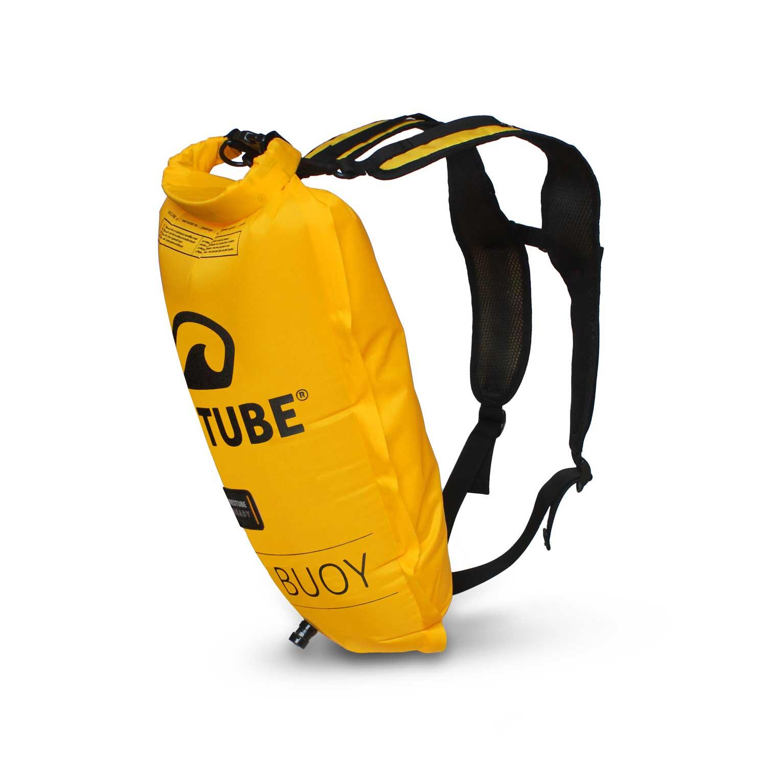 Zestaw Bojka Asekuracyjna ResTuabe Swim Buoy z Paskiem do plecaka