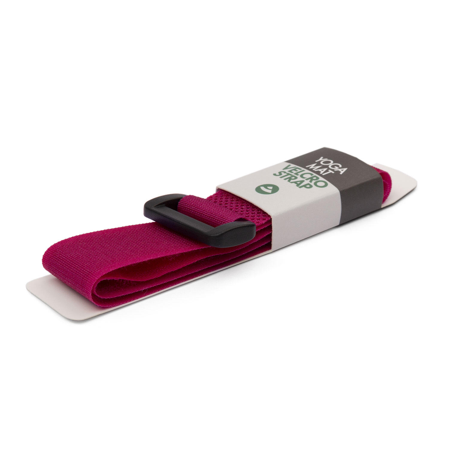 Opaska na matę na rzep Bodhi Velcro - burgundowy