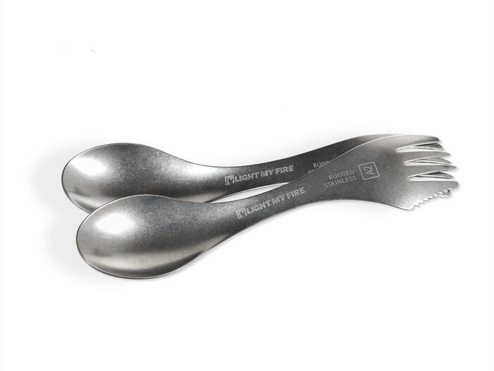 Niezbędnik spork Stainless stal nierdzewna 2 sztuki