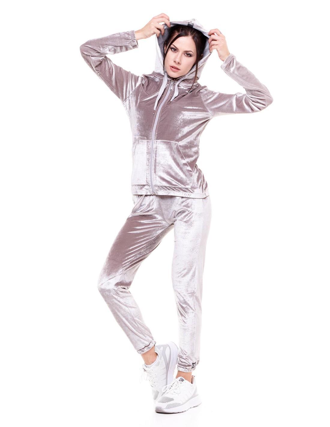 Damski szenilowy dres Shine On