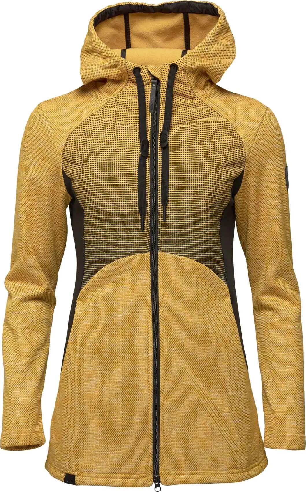 Damski sweter sportowy Loap Galima żółty