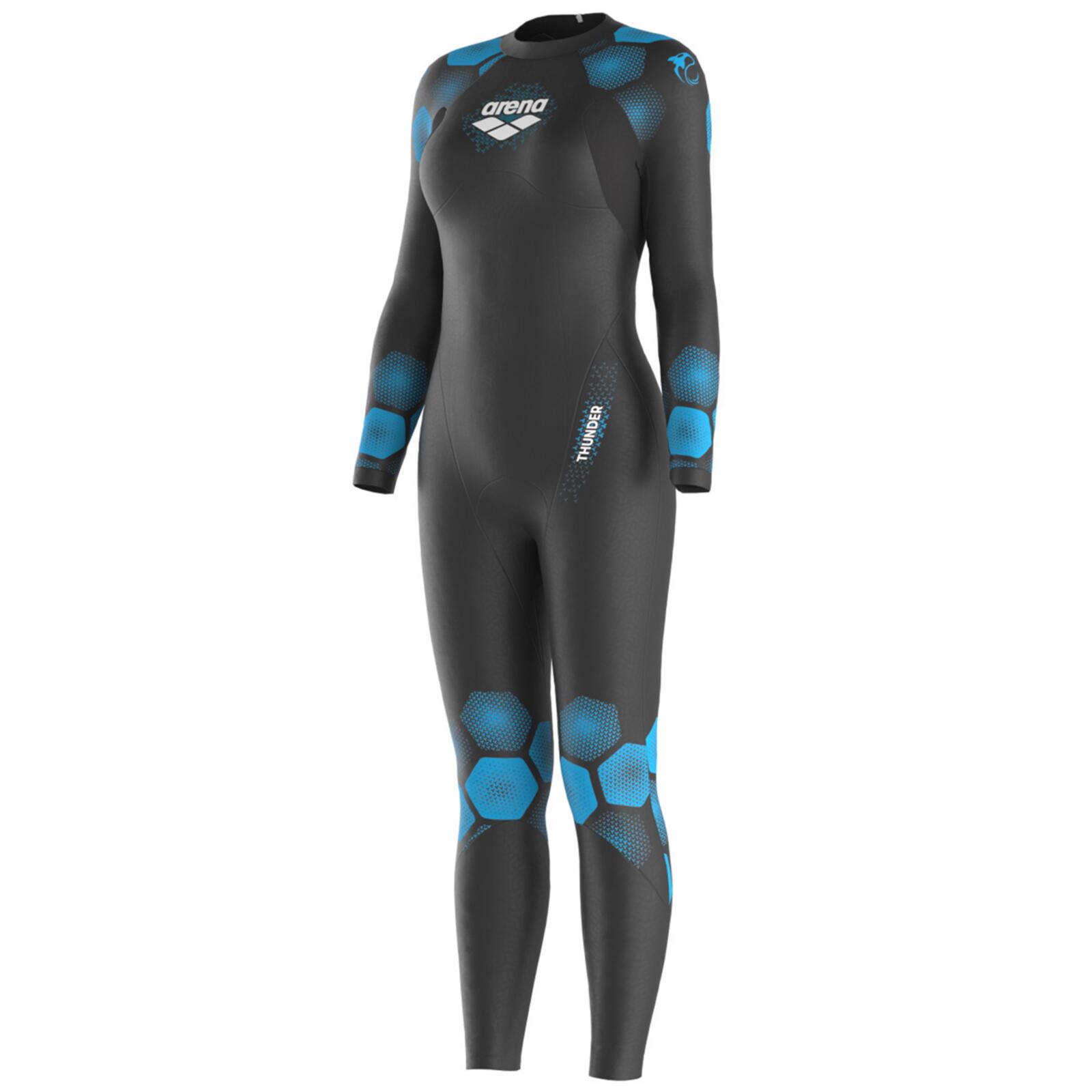 Pianka do pływania damska arena Thunder 4 mm holiday black