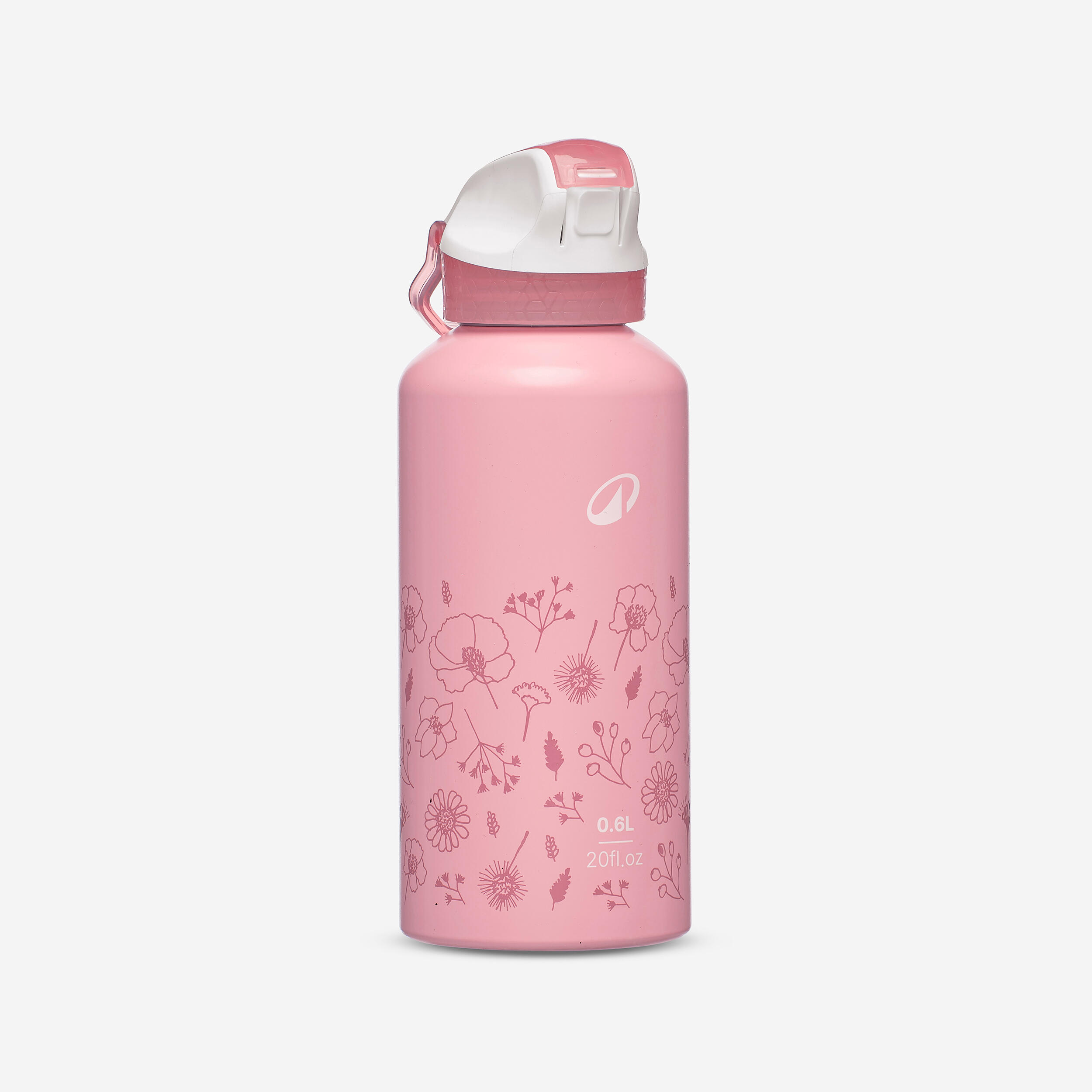 Bidon turystyczny dla dzieci Quechua 500 aluminium 0,6 l