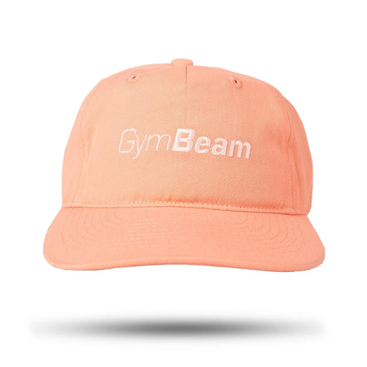Czapka unisex fitness z zakrzywionym daszkiem łososiowa Dad Cap