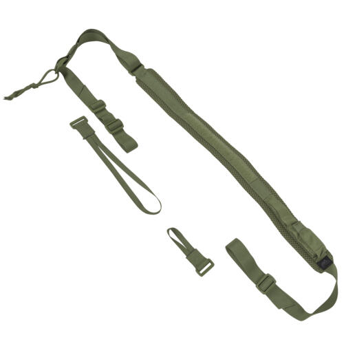 Pas do broni dwupunktowy olive green z szybką regulacją