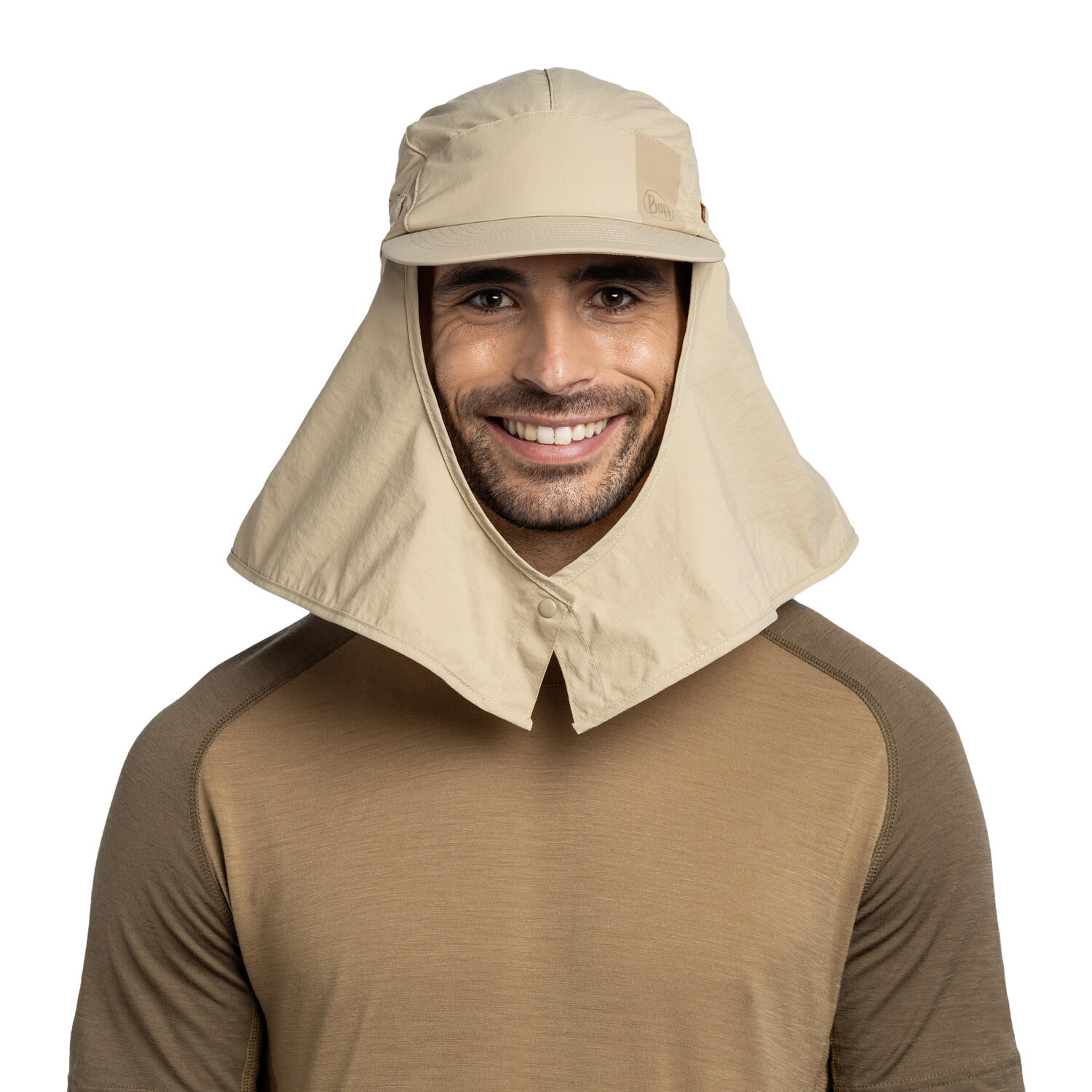Czapka z daszkiem Buff Sahara Birch Grey S/M