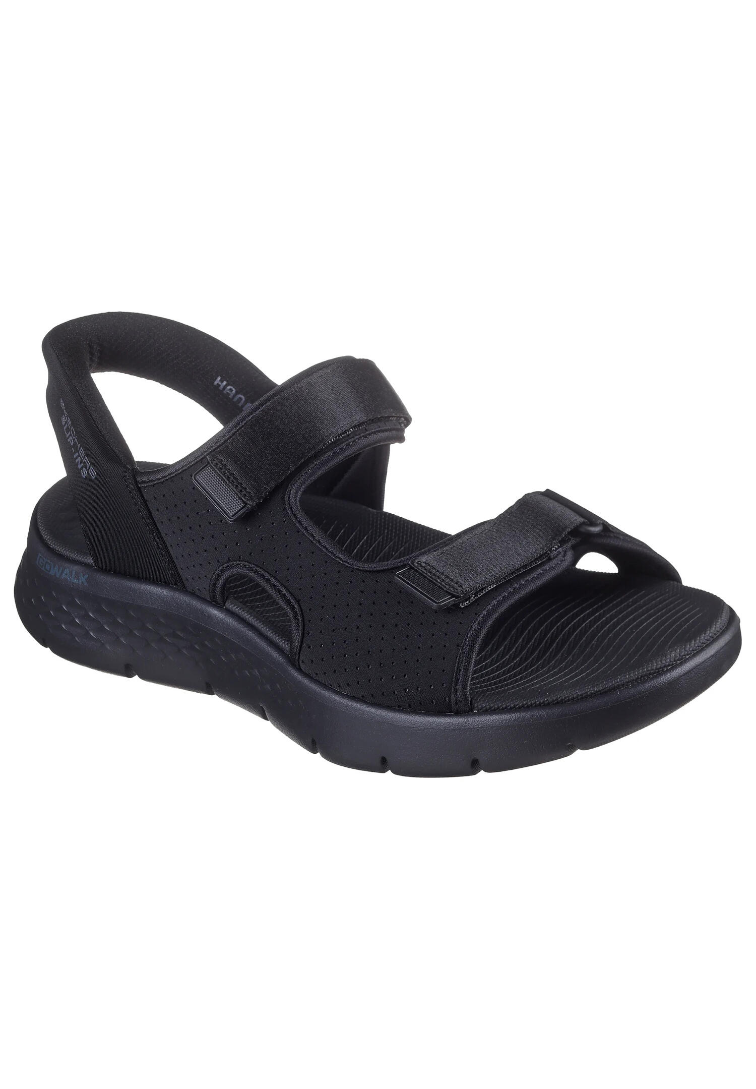 Sandały SKECHERS SLIP-INS GO WALK FLEX Czarny
