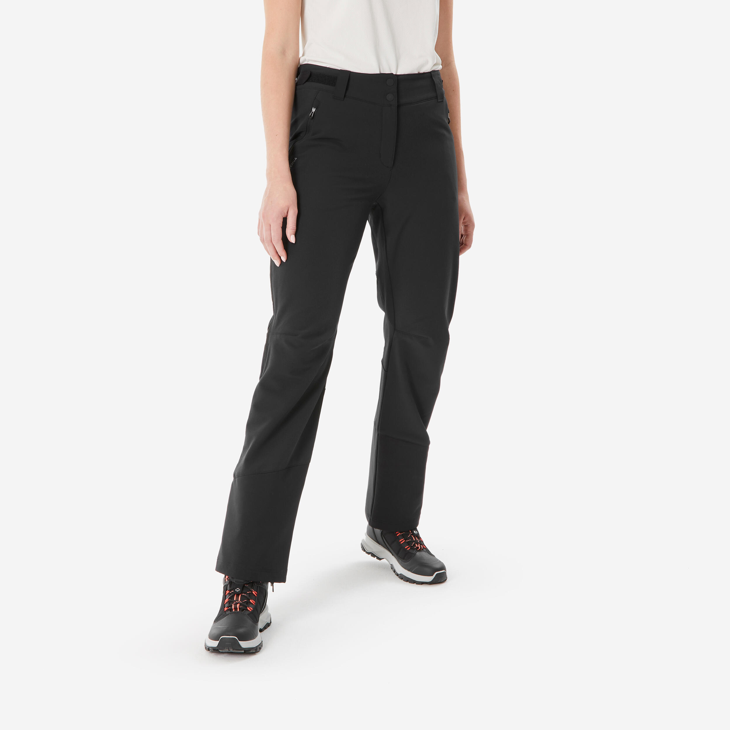 Spodnie turystyczne damskie Quechua SH500 Warm wentylowane