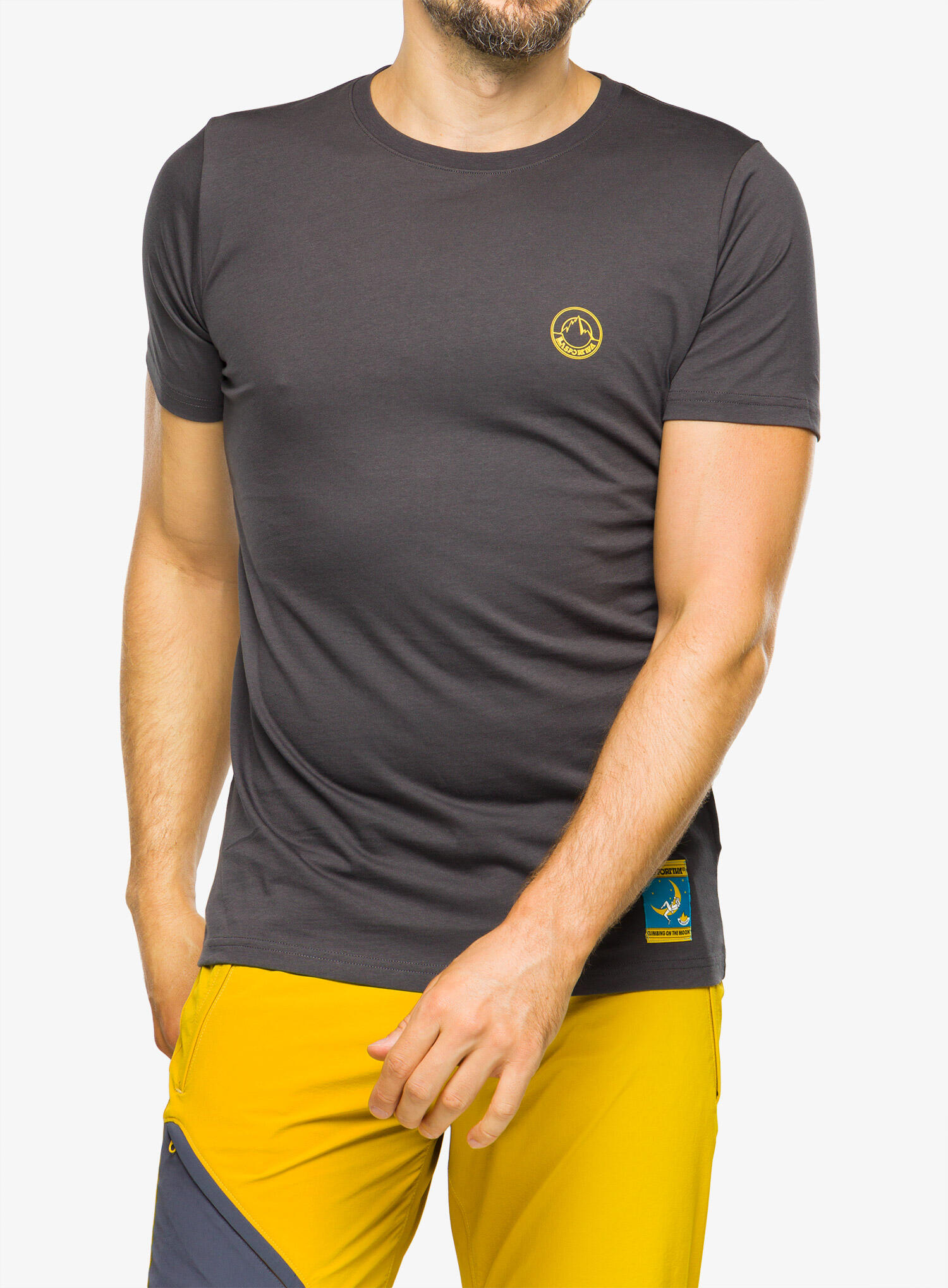 Koszulka z nadrukiem męska La Sportiva Climbing on the Moon T-Shirt