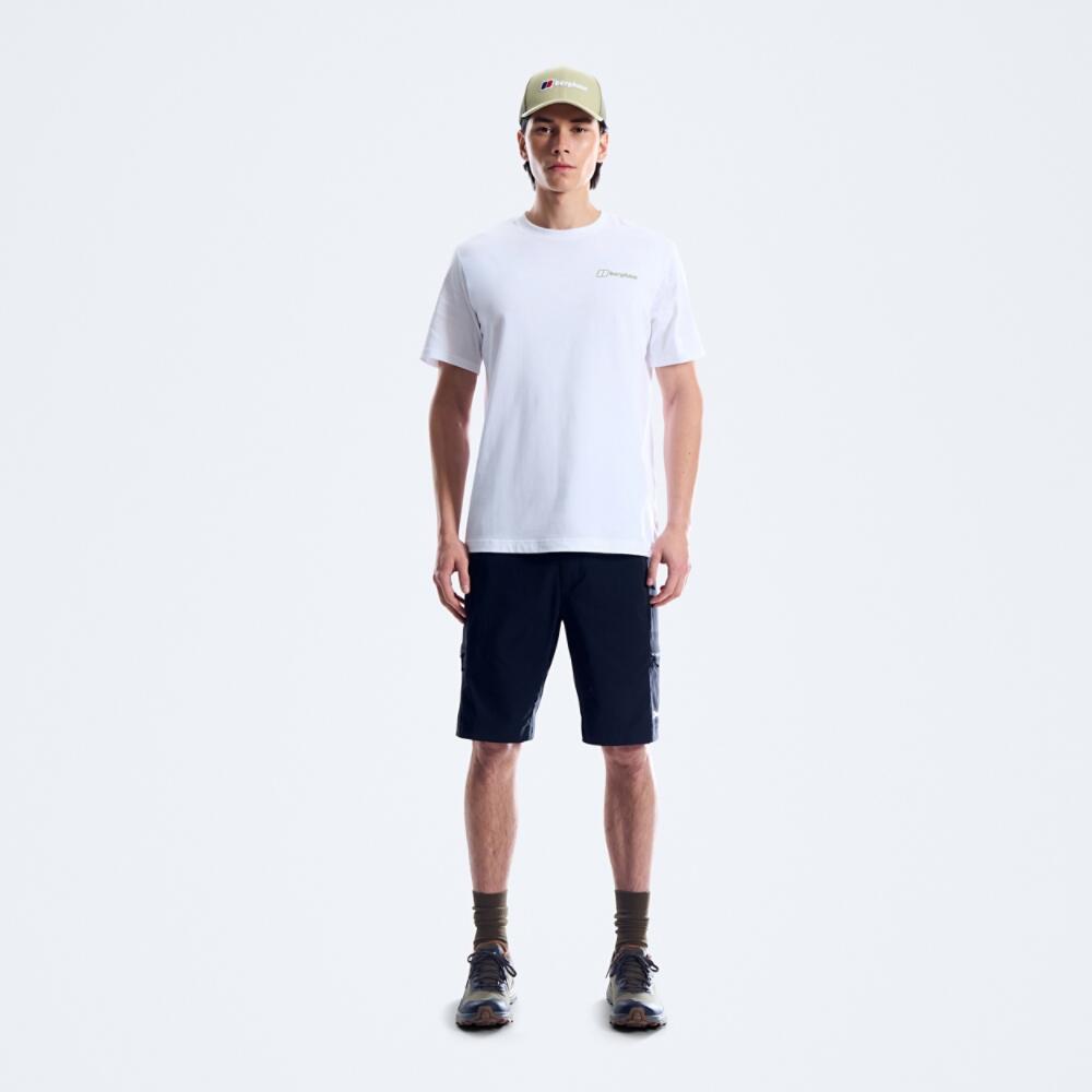 Koszulka bawełniana męska Berghaus Geo Mountaintry Essential Tee Am