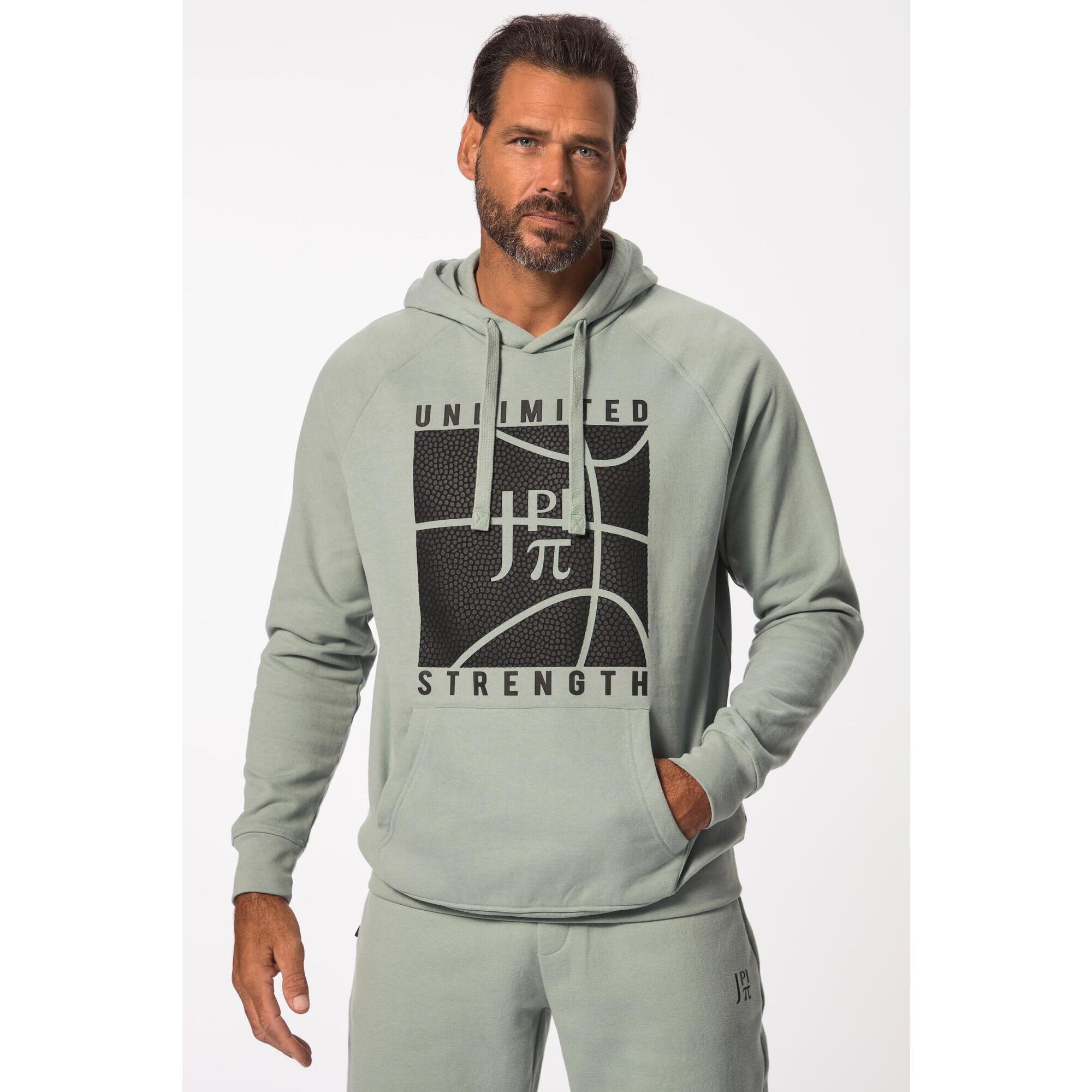 Męska Bluza z kapturem fitness koszykarski nadruk