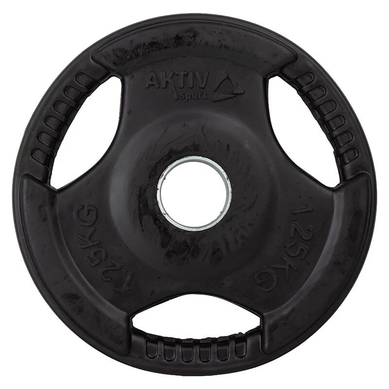 Aktivsport gumowa talerz wagi 1,25 kg 31 mm