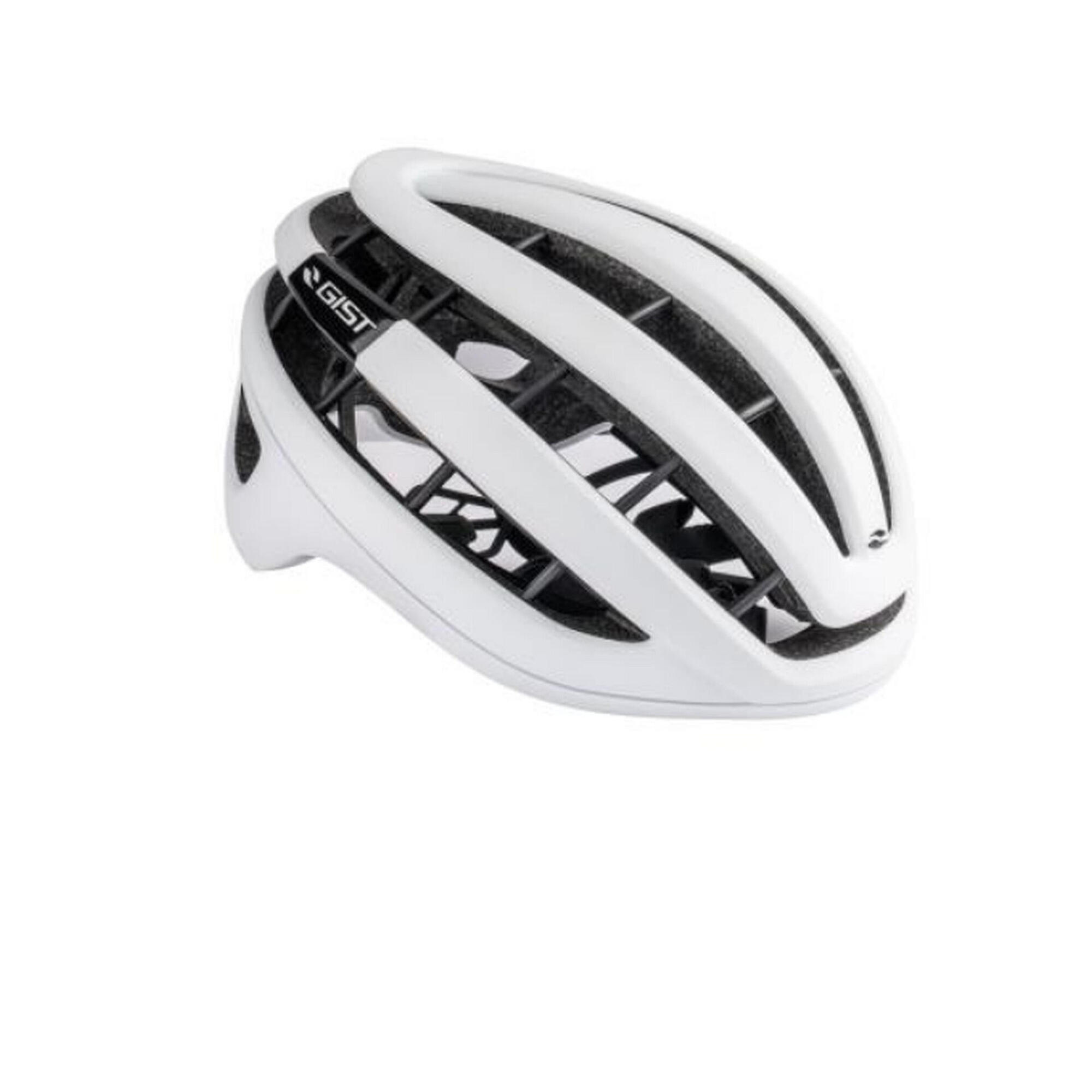 Kask rowerowy RAPIDO  matowy biały