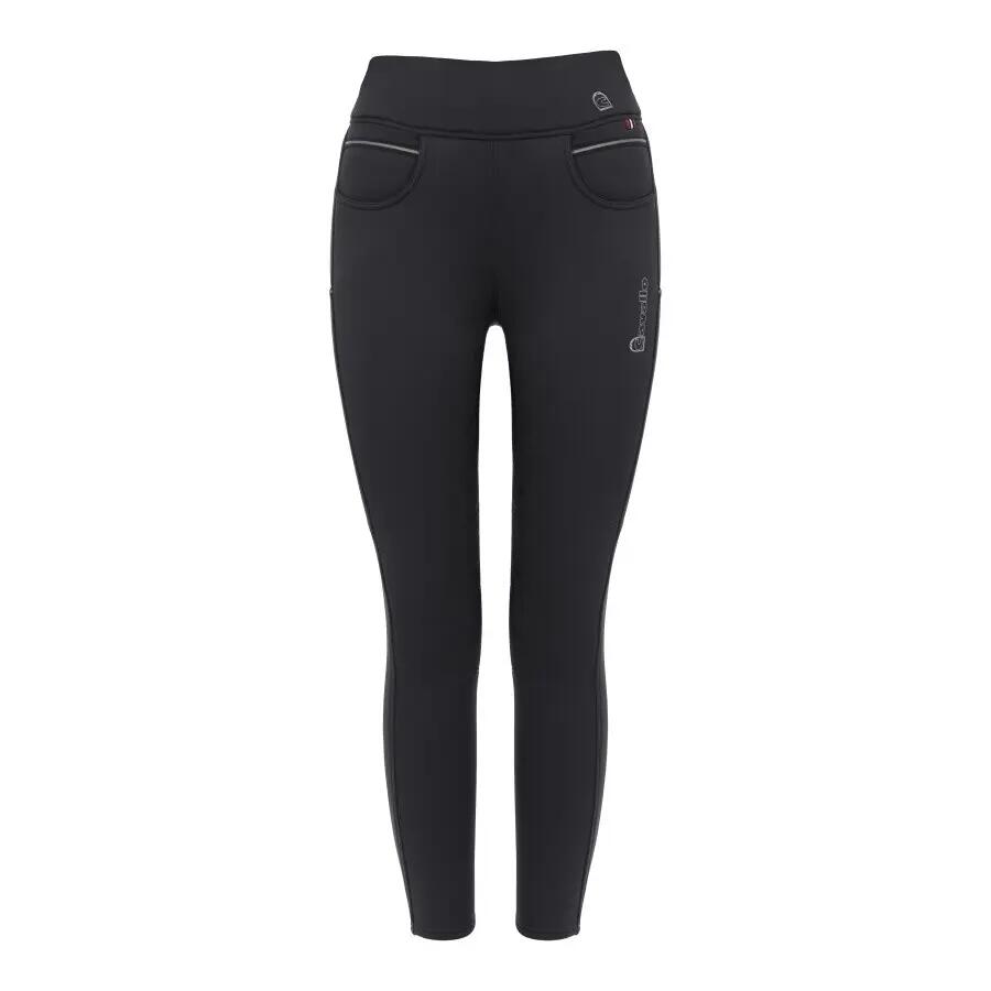 Damskie legginsy jeździeckie z pełną przyczepnością Cavallo Cavaliz RL