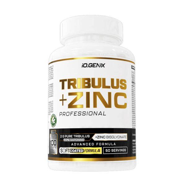 Tribulus z Cynk - 100 tabletek IO.Genix