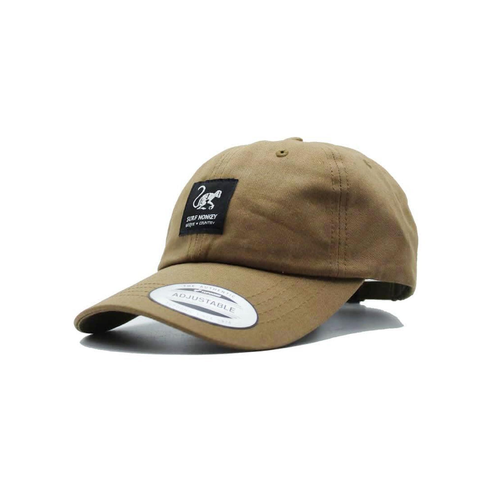 Czapka Baseball – Bawełna – Bez konstrukcji / Dorośli / Jeden Rozmiar (Brązowy)