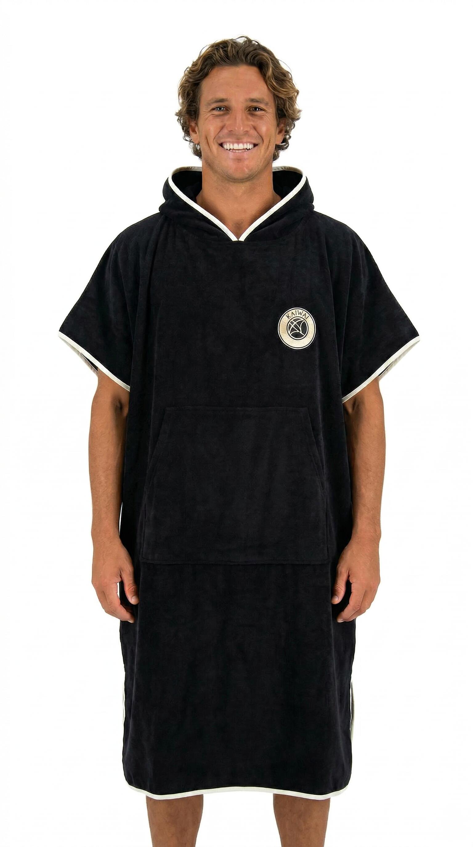 Ponczo unisex z kapturem KAIWAI