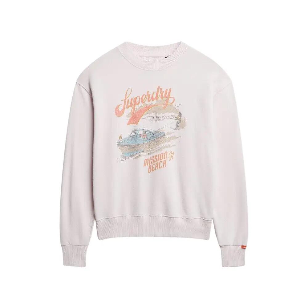 Luźny sweatshirt z motywem dla kobiet Superdry Souvenir