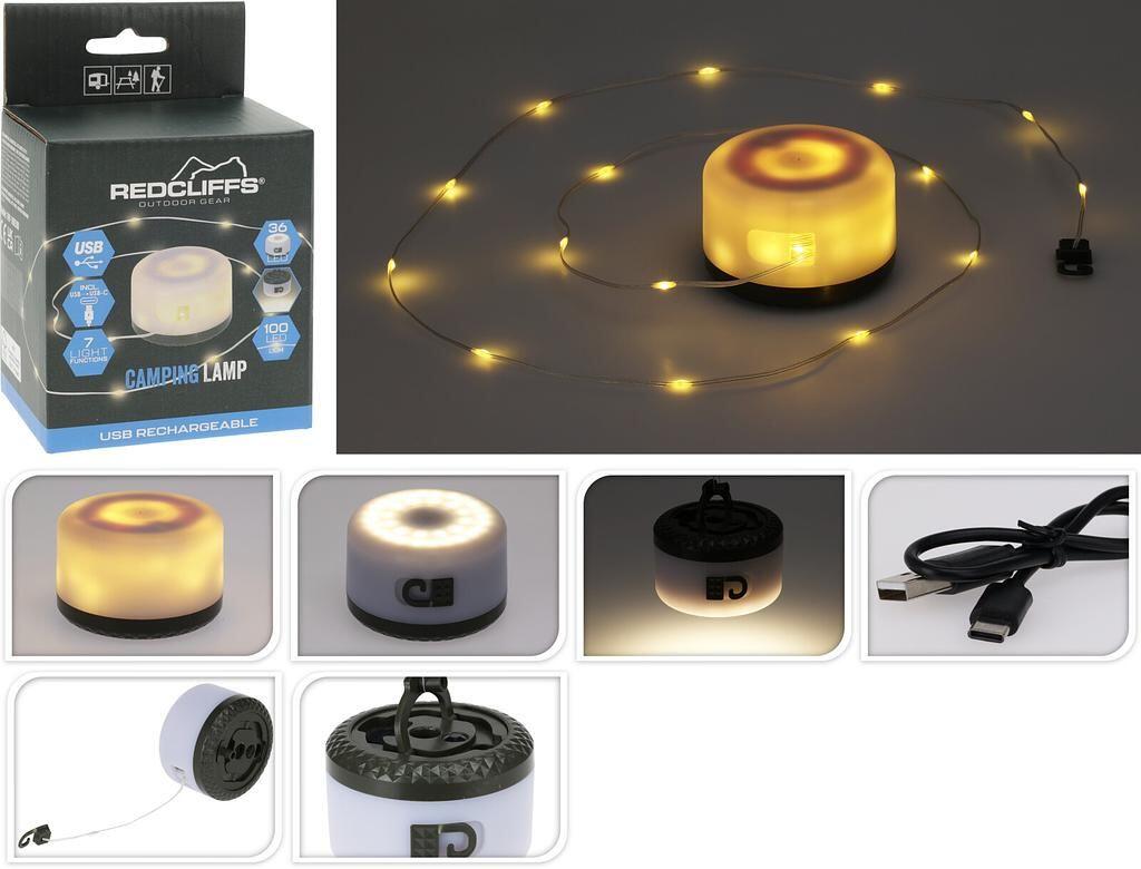 Lampka girlanda kempingowa Redcliffs 100 LED USB