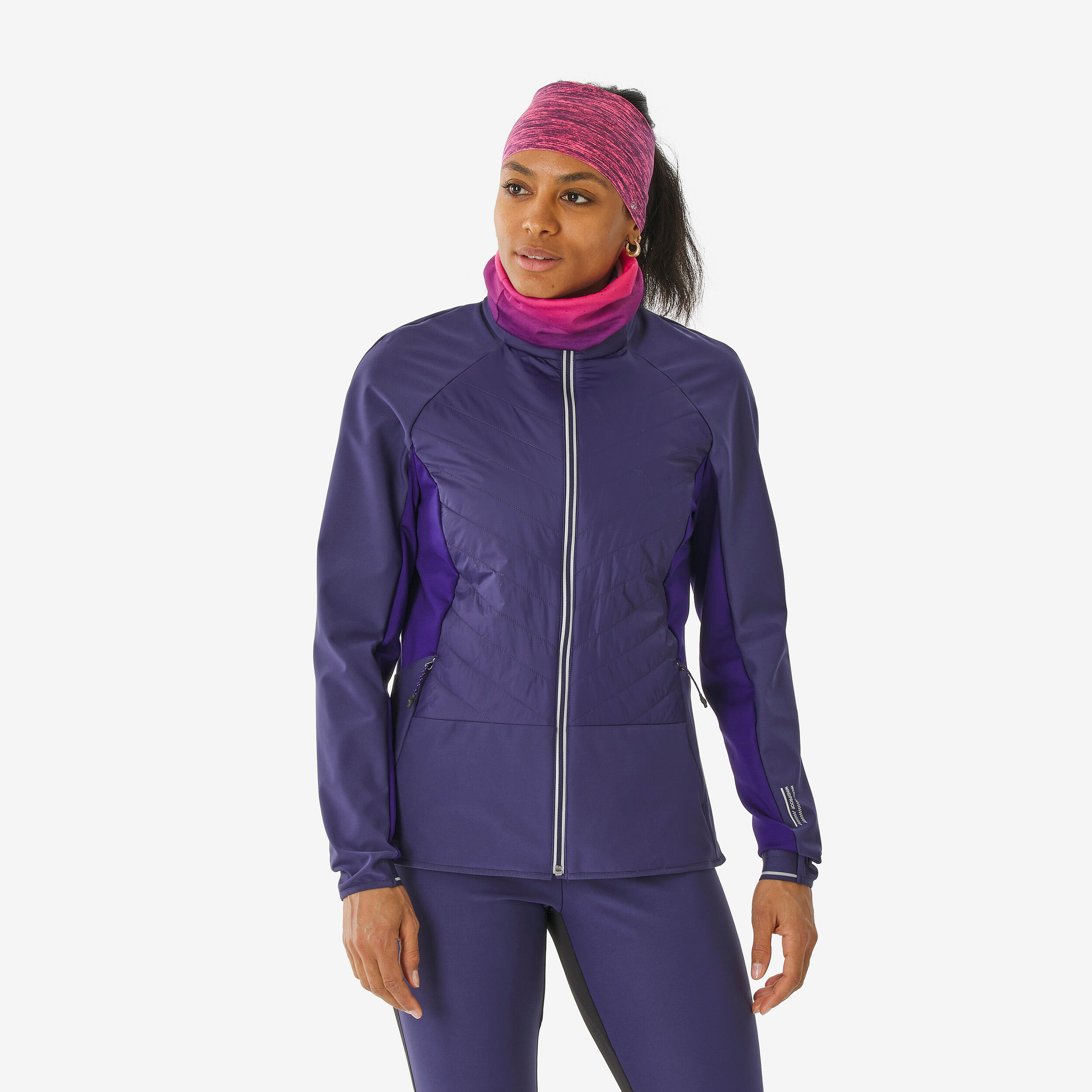 Bluza do narciarstwa biegowego damska Quechua XCS 500