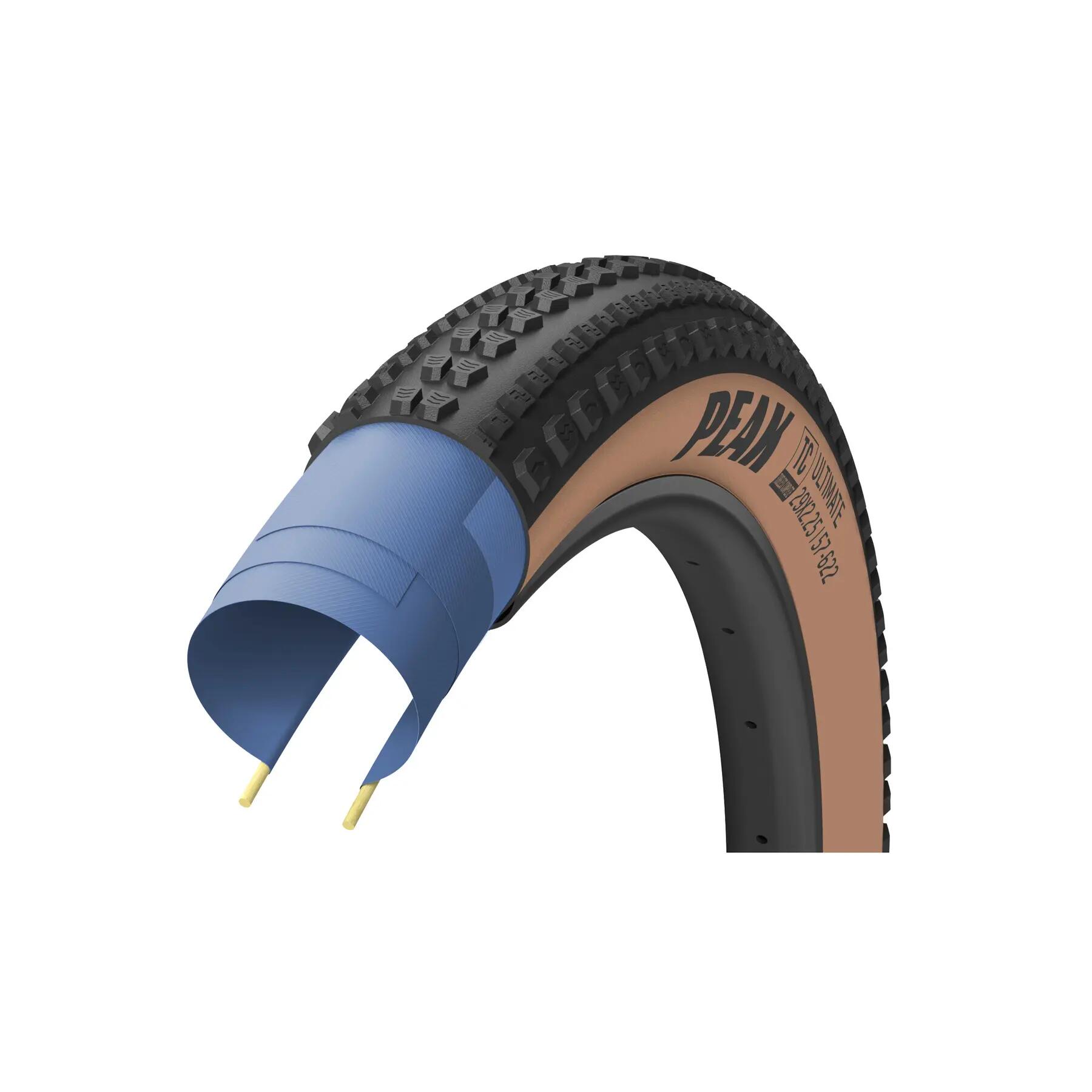 Opona Goodyear Peak Ultimate Tubeless complete