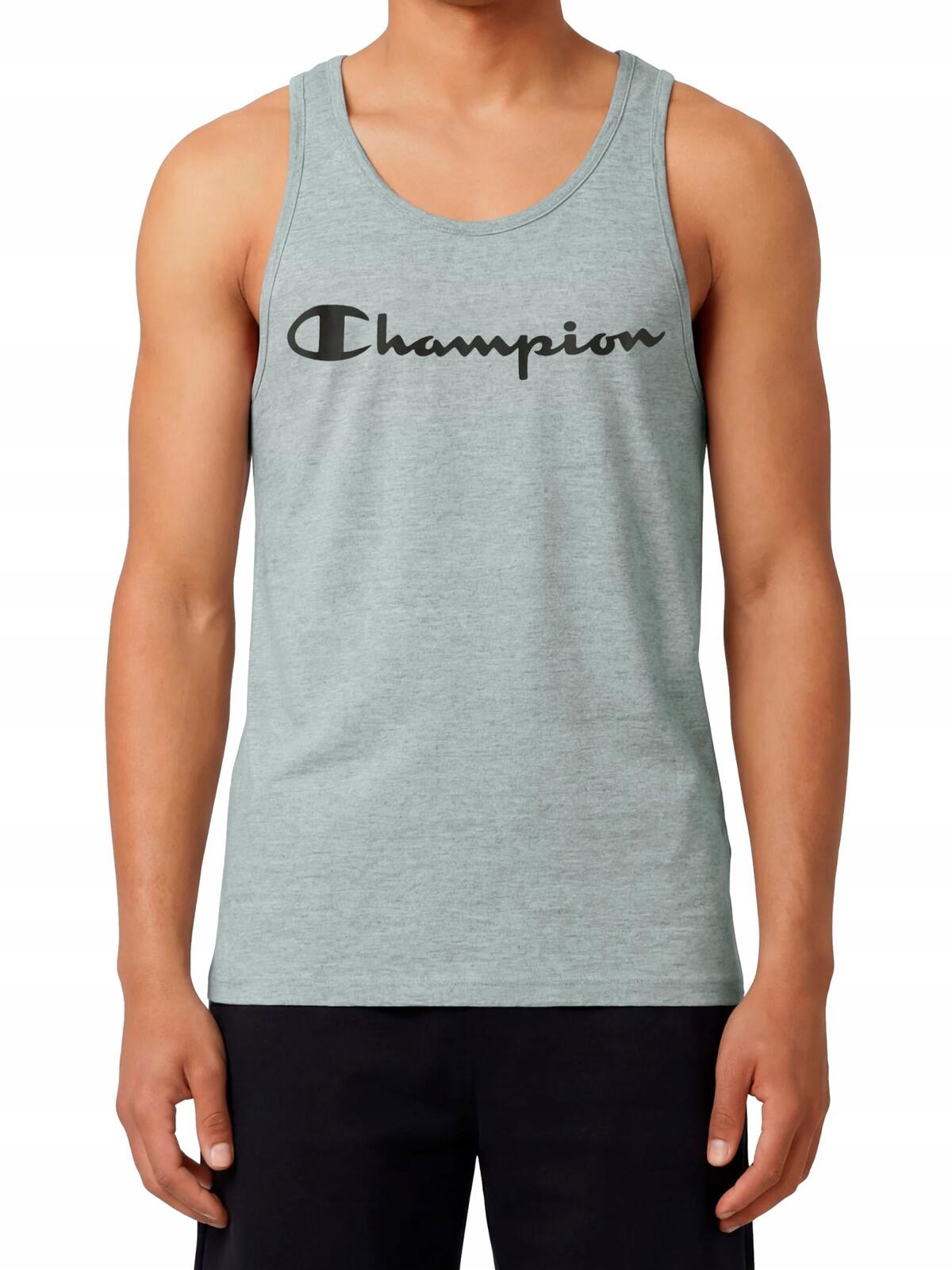 Koszulka Męska Champion Bez Rękawów Sportowa Tank Top
