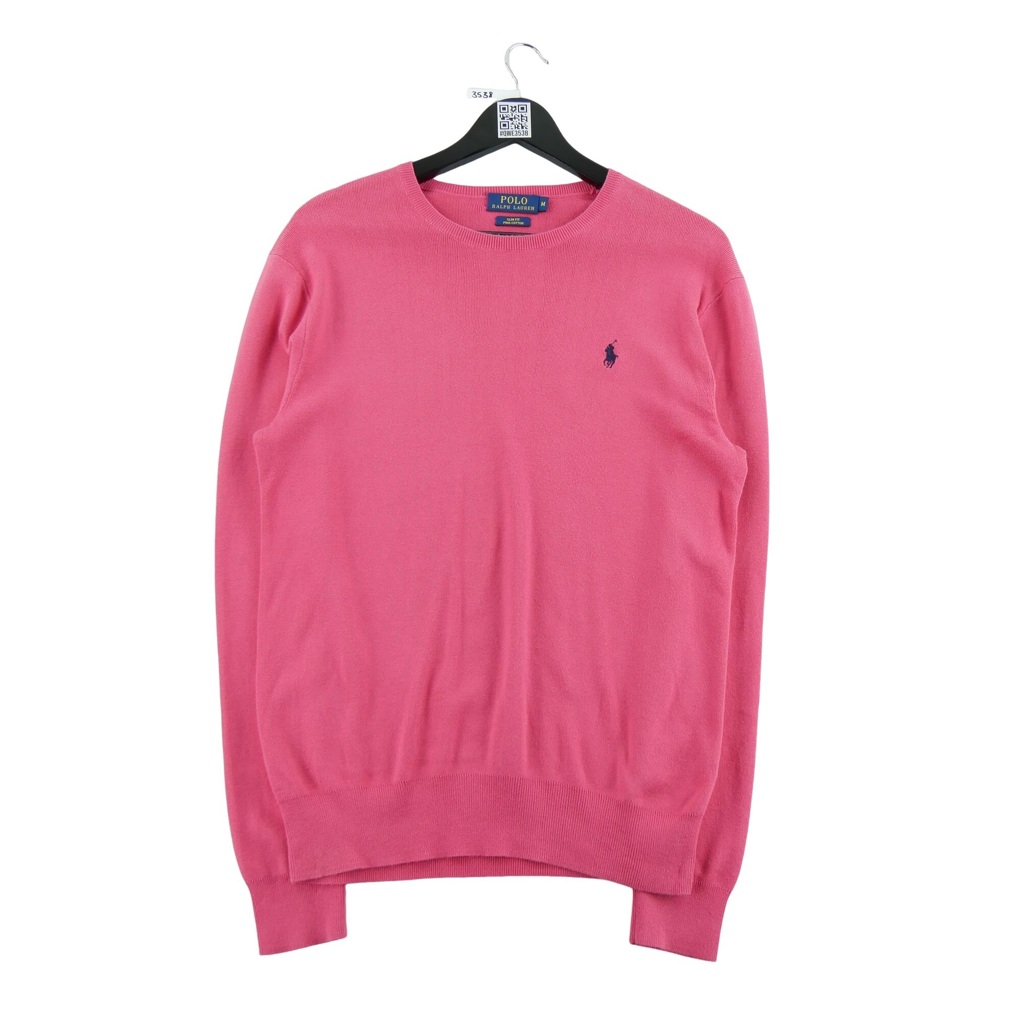 Second life - Polo Ralph Lauren sweter męski Pima Cotton slim fit - Jak nowy