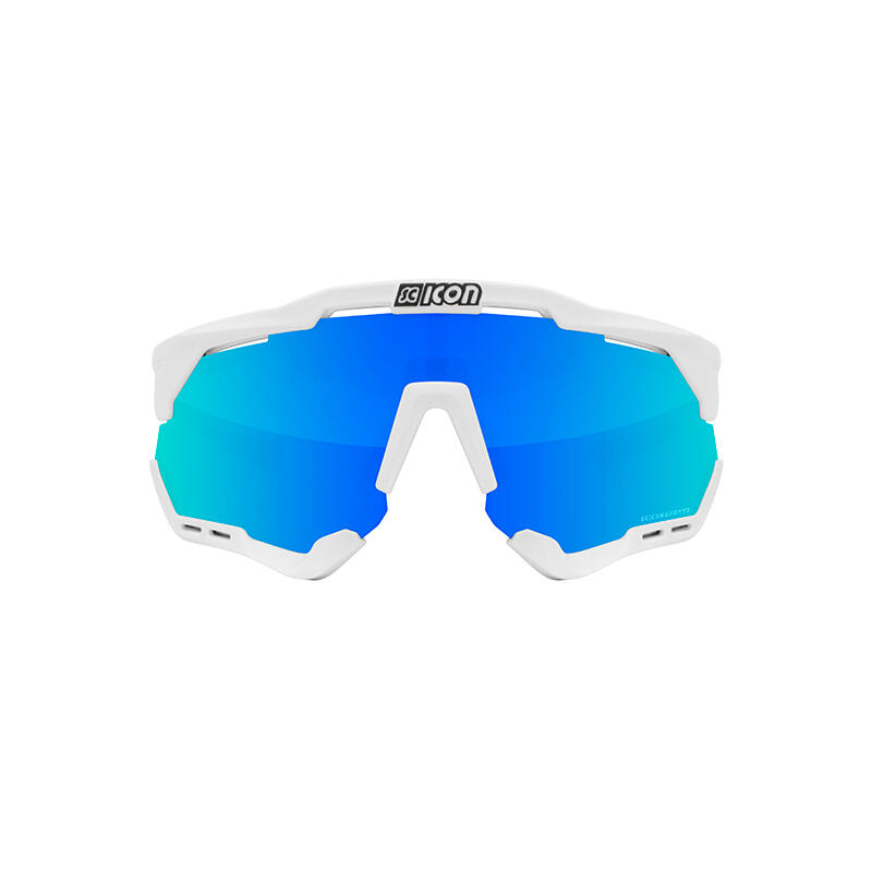 Okulary przeciwsłoneczne Scicon aeroshade xl scnpp verre multi-reflet bleues