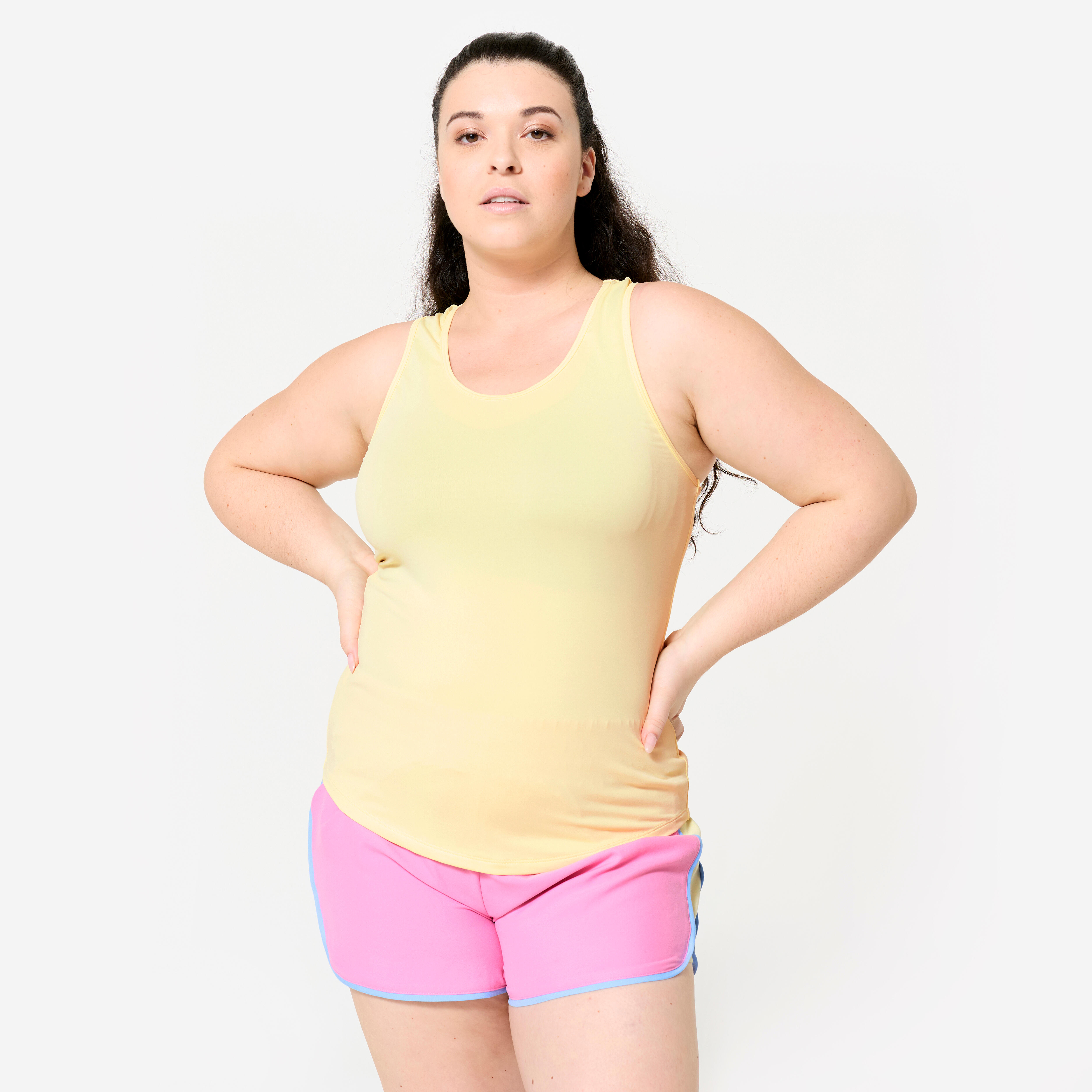 Koszulka fitness damska Domyos bez rękawów