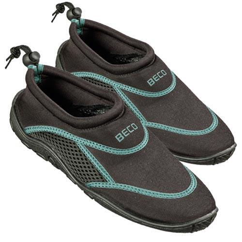 Beco neoprene water shoes czarno-petrolowe