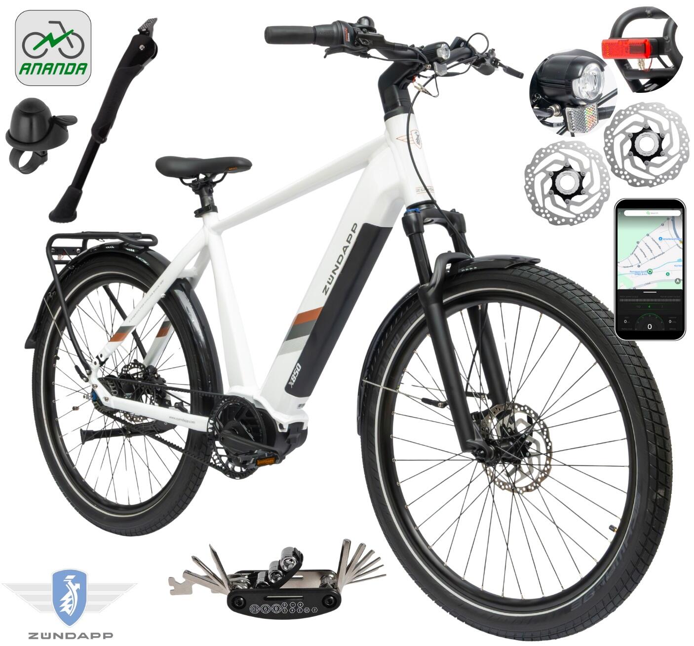 Rower Elektryczny Miejski Zündapp X850 Koła 27,5