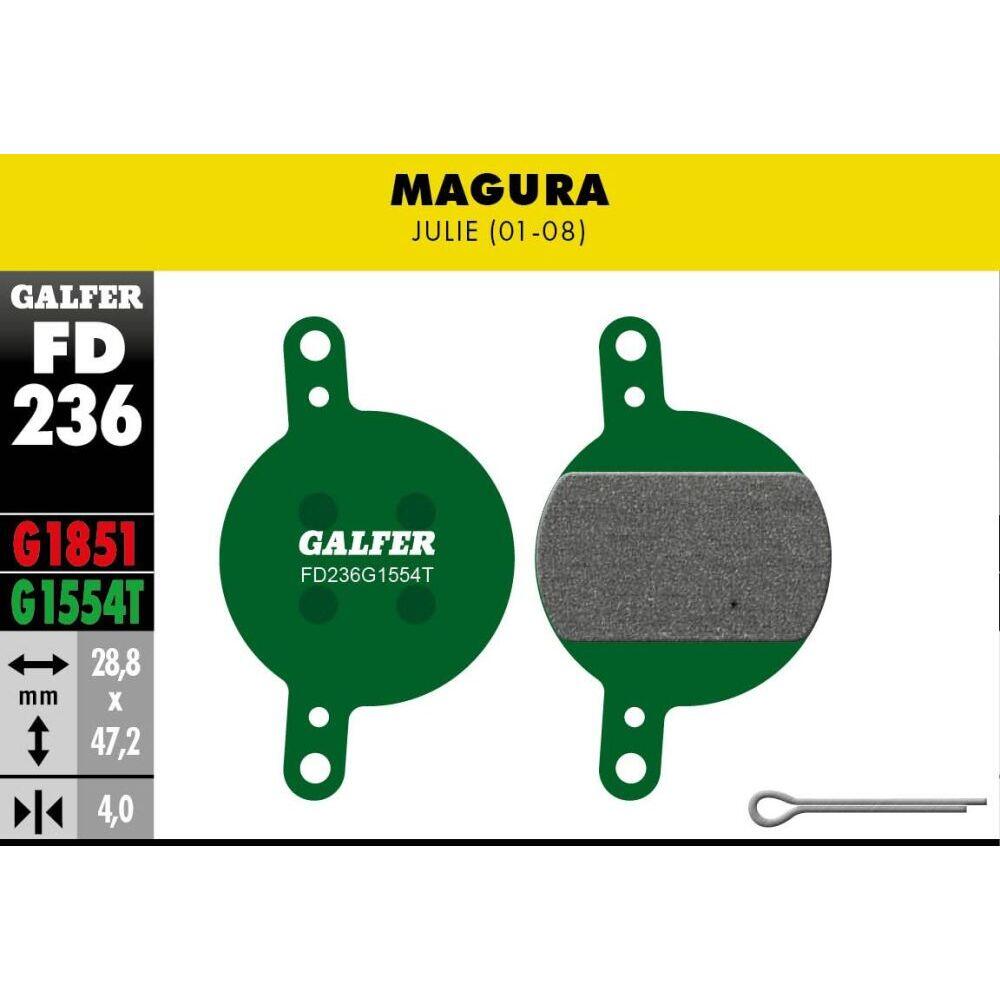Klocki hamulcowe Galfer Bike Magura Julie (01-08)