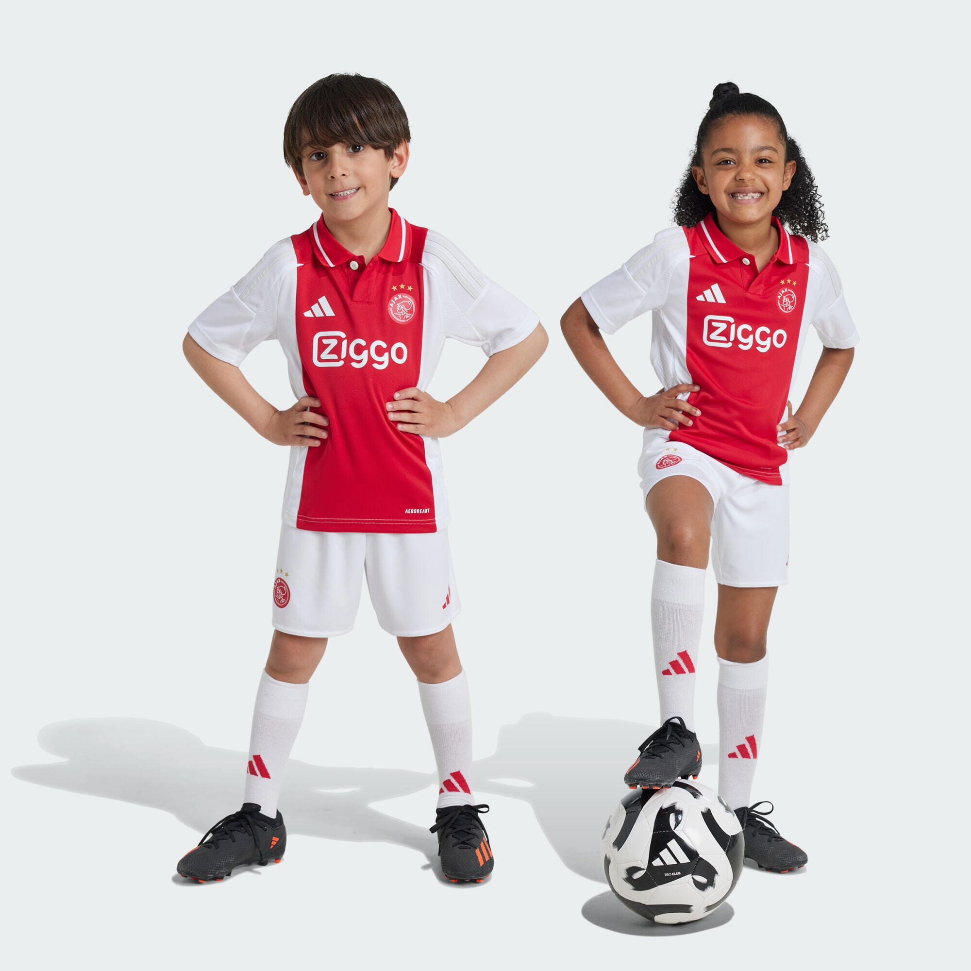 Zestaw Ajax Amsterdam 24/25 Home Mini Kids