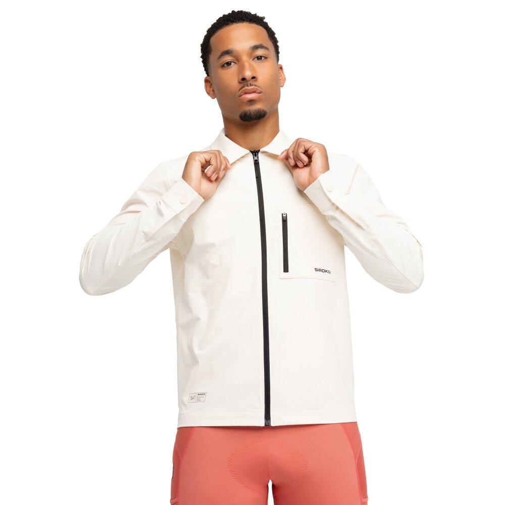 Męska letnia wierzchnia koszula kolarska gravel Kolarstwo Siroko Stoneway Stone