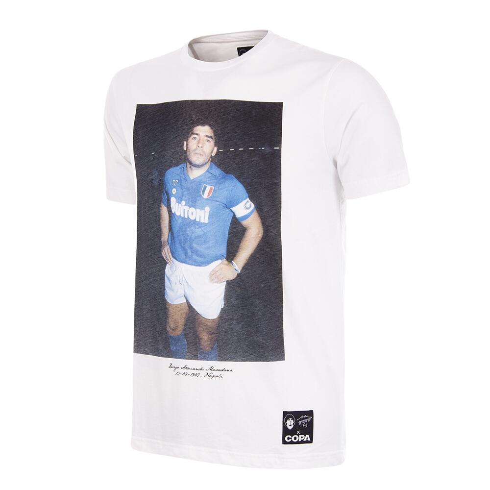 Koszulka dla dorosłych - Maradona x COPA Nápoles Casa - Biały