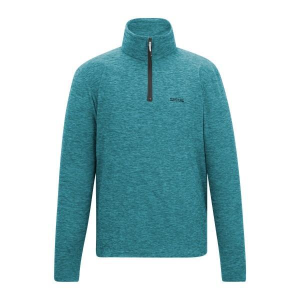 Bluza Polarowa Męska Melanżowy Suwak Do Połowy Thompson