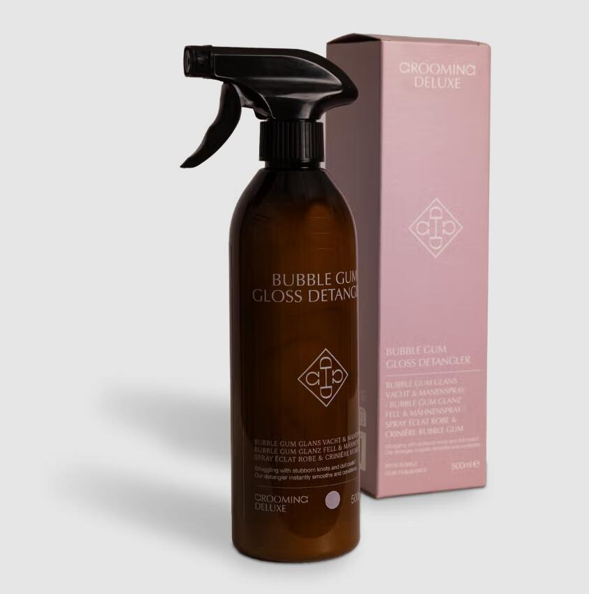 Detangler dla koni Grooming Deluxe Bubble Gum Gloss