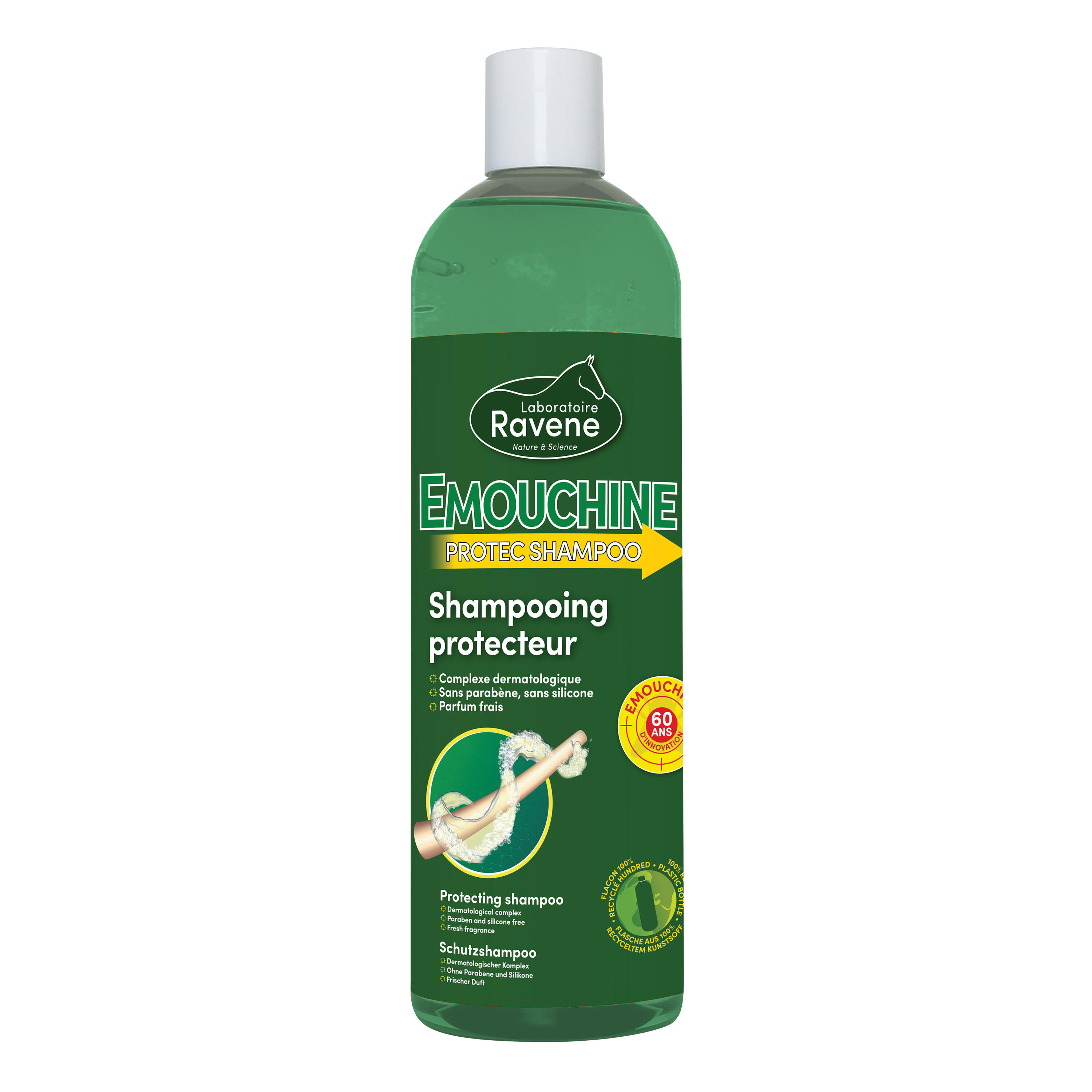 Szampon dla koni Emouchine Protec 500 ml