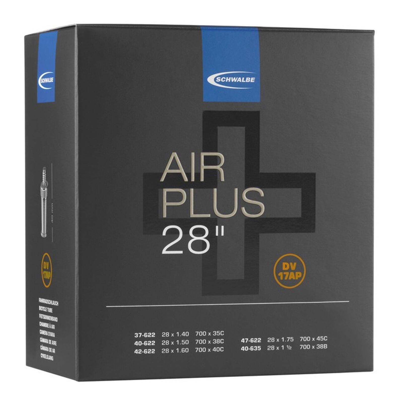 Dętka Dv17Ap Air Plus 28 / 37/47-622/635 - Zawór 40Mm