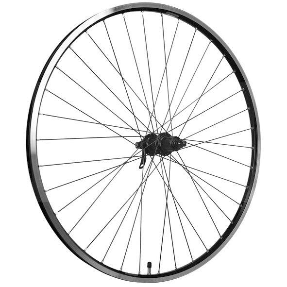 Tylne koło Roland 28 Ryde ZAC19 FHQC400 obręcz aluminium czarne szprychy