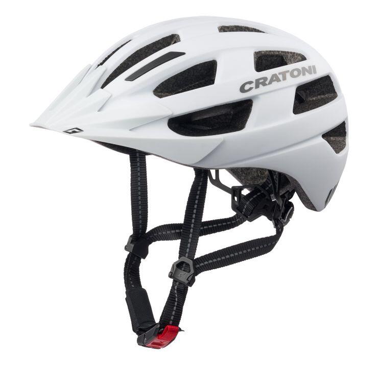 Kask Cratoni velo-x biały matowy M-L