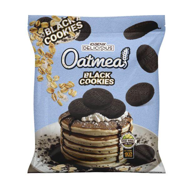 Mąka owsiana - 1 kg czarnych ciasteczek IO.Genix