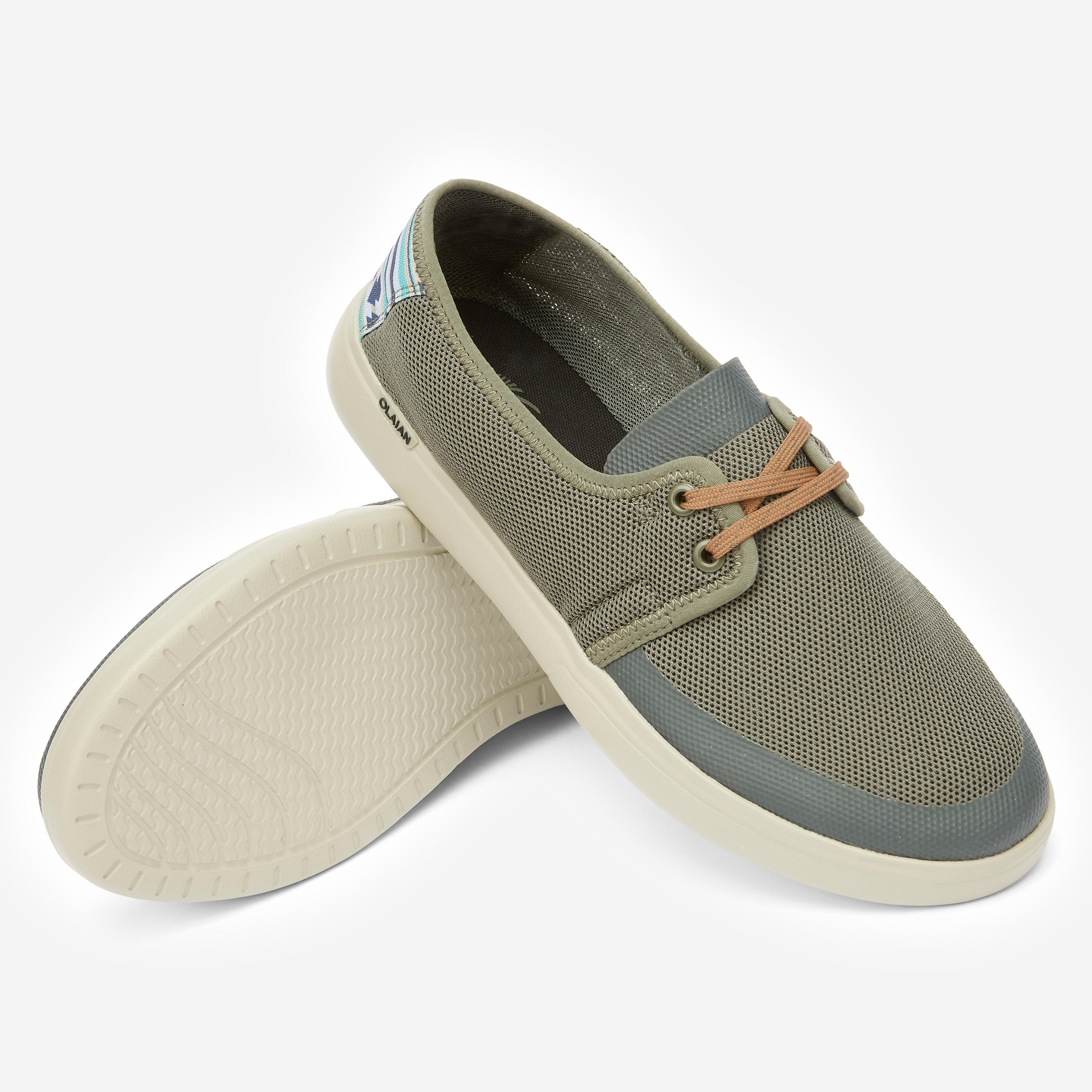 Buty plażowe espadryle męskie Decathlon Areeta Oldika