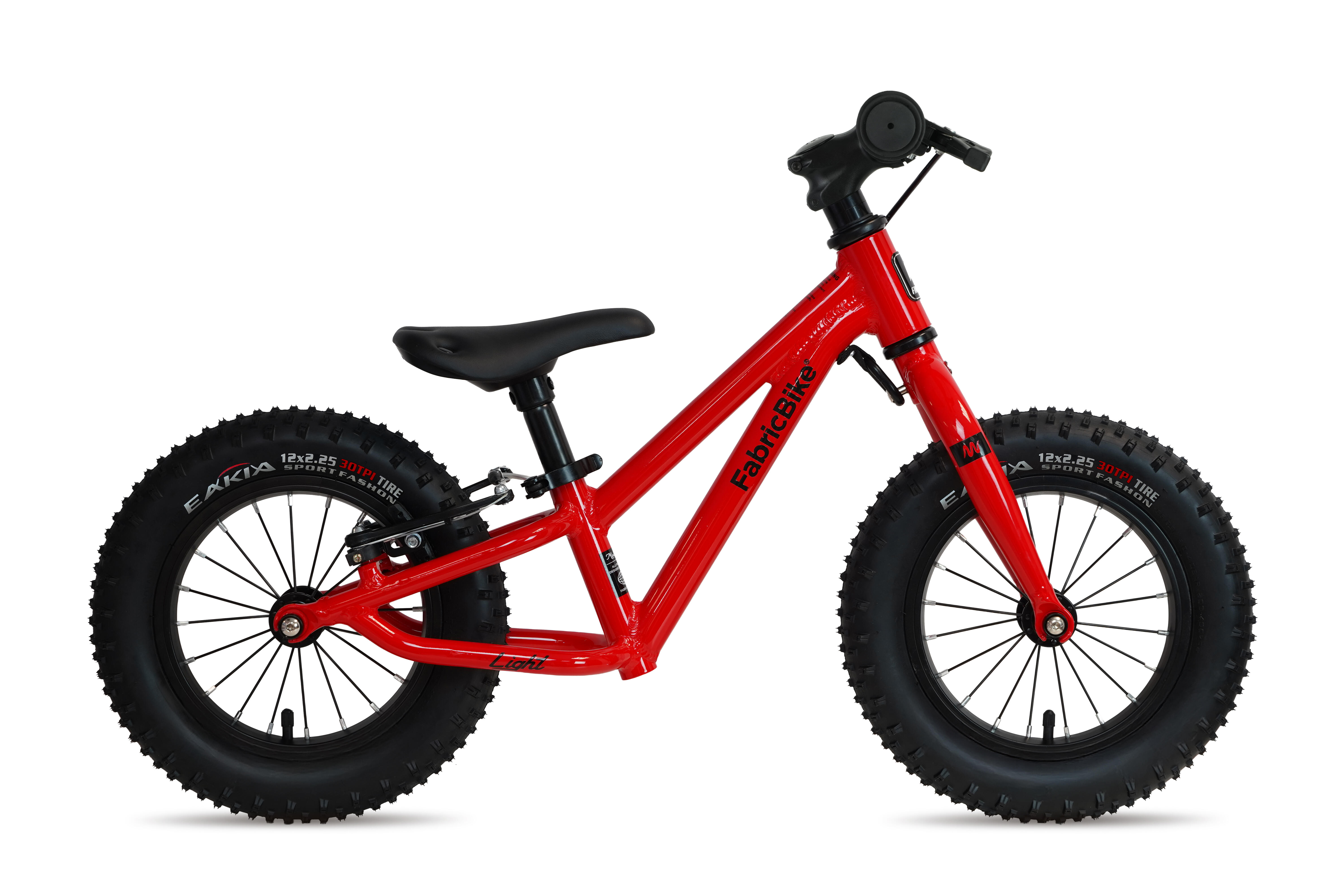 Rower biegowy dla dzieci 12 FabricBike MINI LIGHT aluminiowy. Matte Red Cross