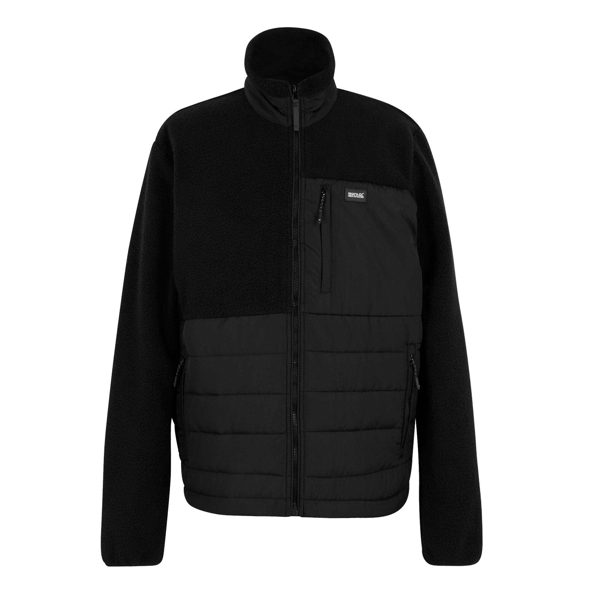 Męska Kurtka Hybrydowa Frankie Borg Z Pełnym Zamkiem Błyskawicznym